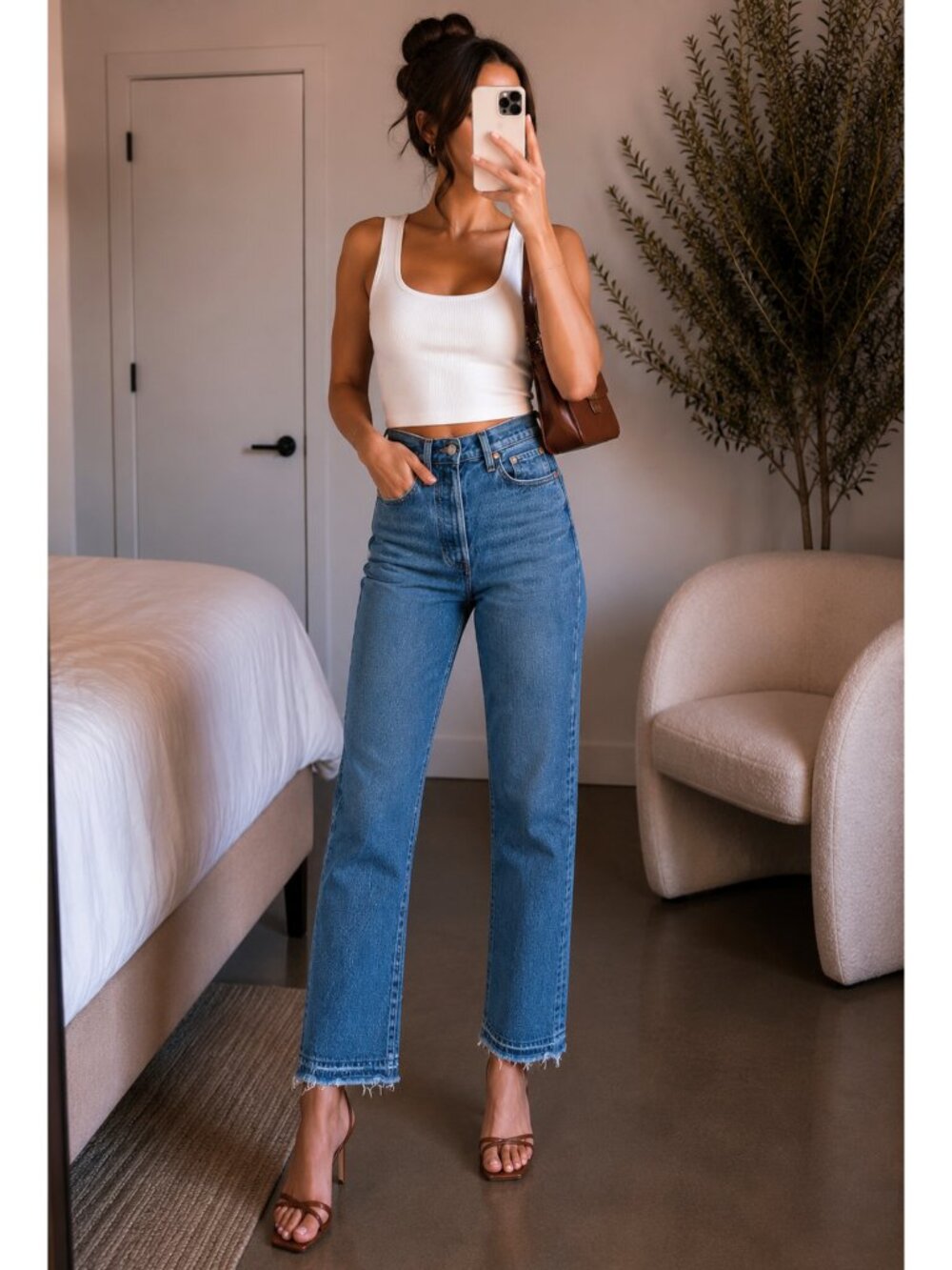 Levi's Blue Straight Leg Jeans